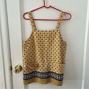 Topshop Colorful Patterned Tank Top US 8